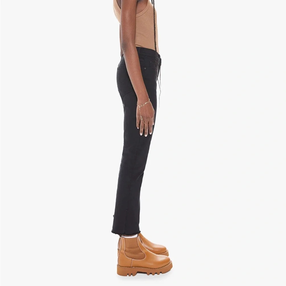 Mother The Rascal Ankle Fray in Pitch size 23 NWT - Picture 2 of 12